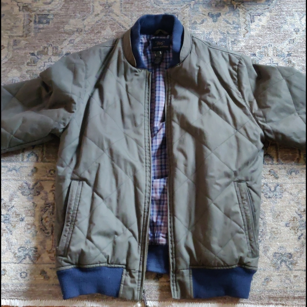 Brooks brothers green bomber